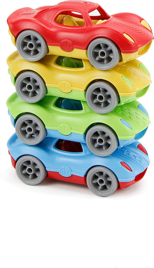 Green Toys 1 - BUILD & - DRIVE - D - Vehicles Stack & Link Racers