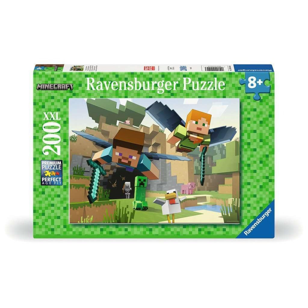 Ravensburger 1 - PUZZLES - E - Children's Puzzles 200p Minecraft Puzzle