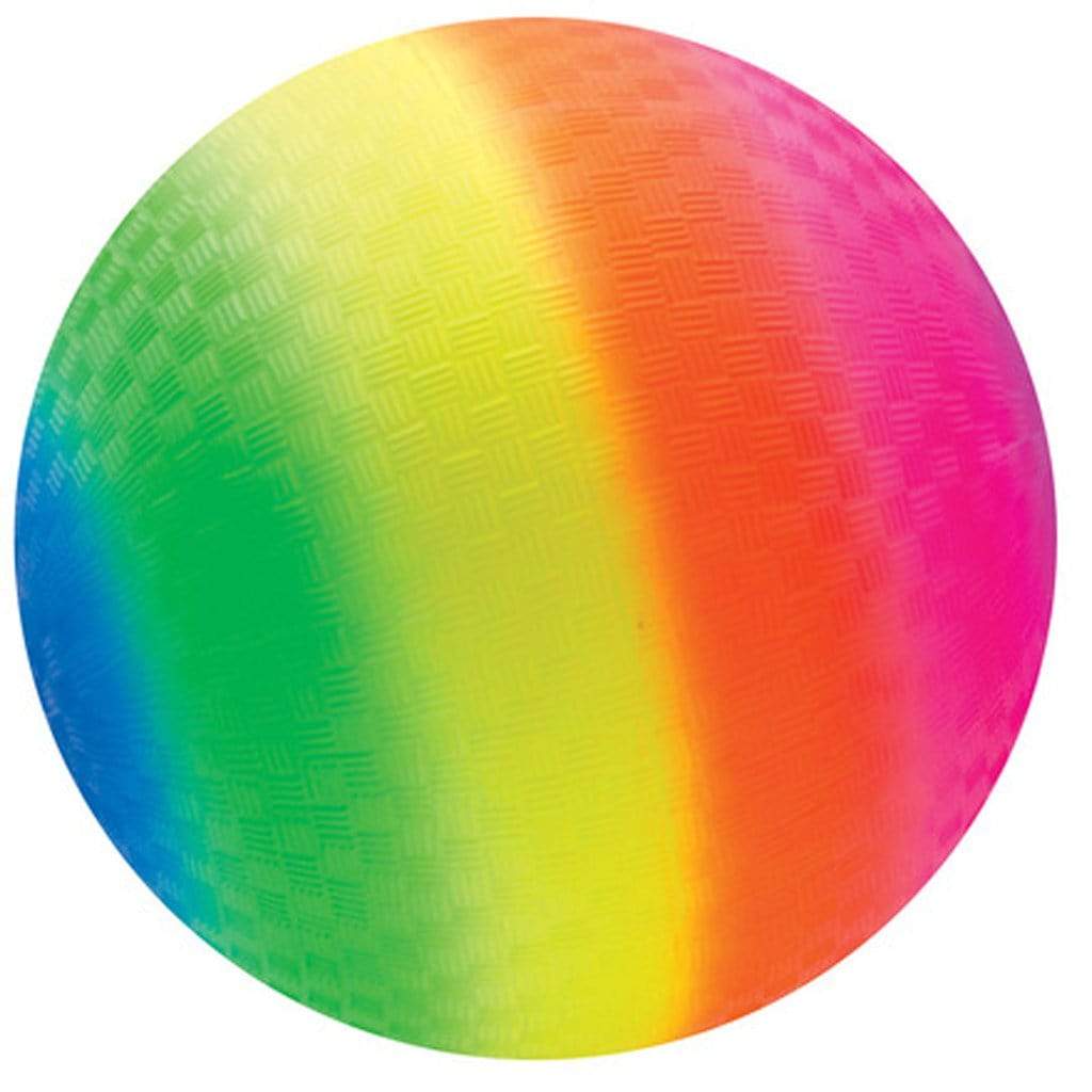 Schylling Rainbow Neon Playground Ball