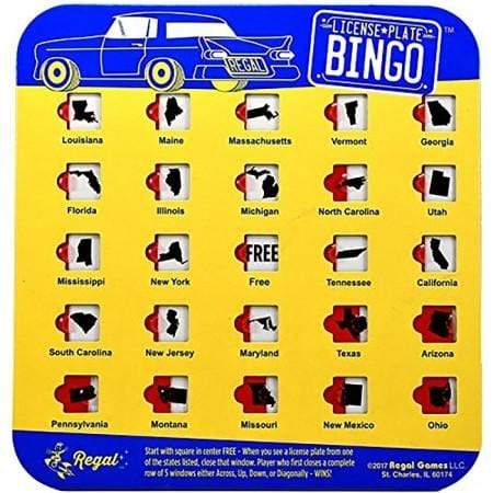Schylling Travel Bingo Cards