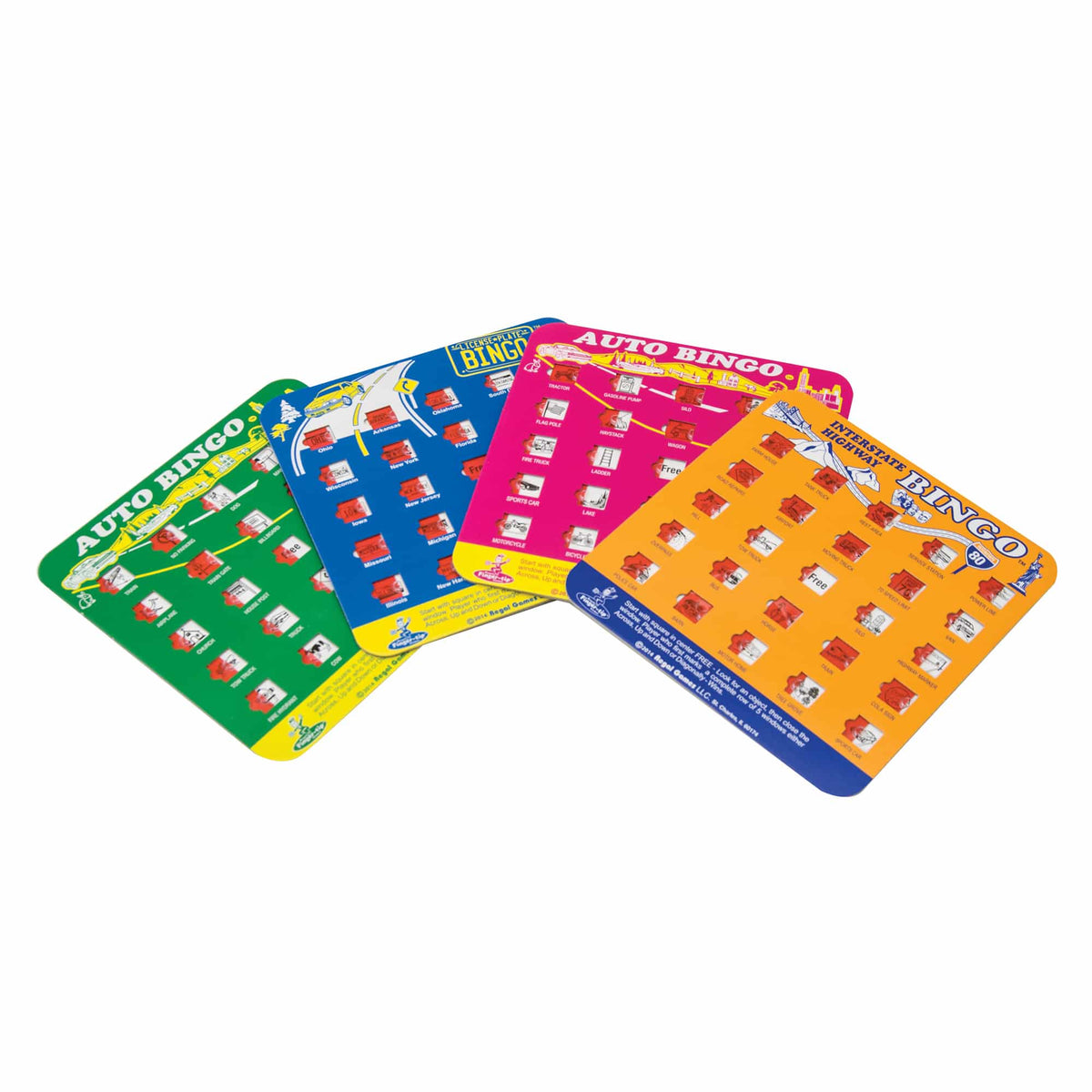 Schylling Travel Bingo Cards